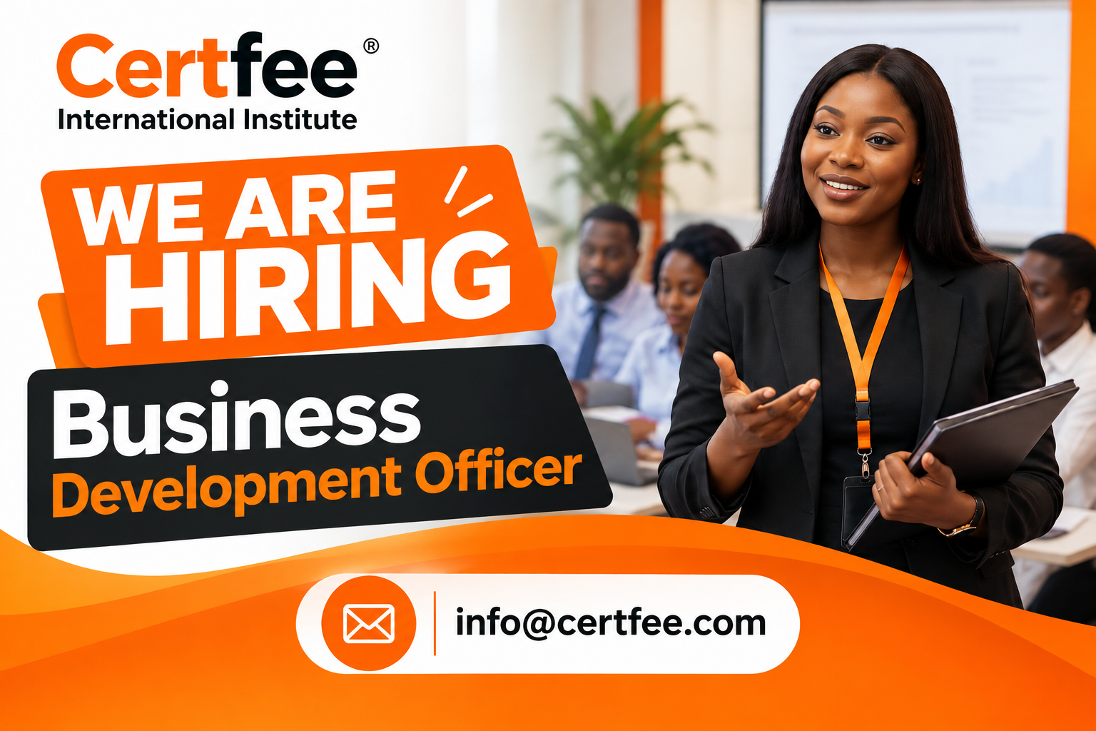 Job Vacancy: Business Development Officer