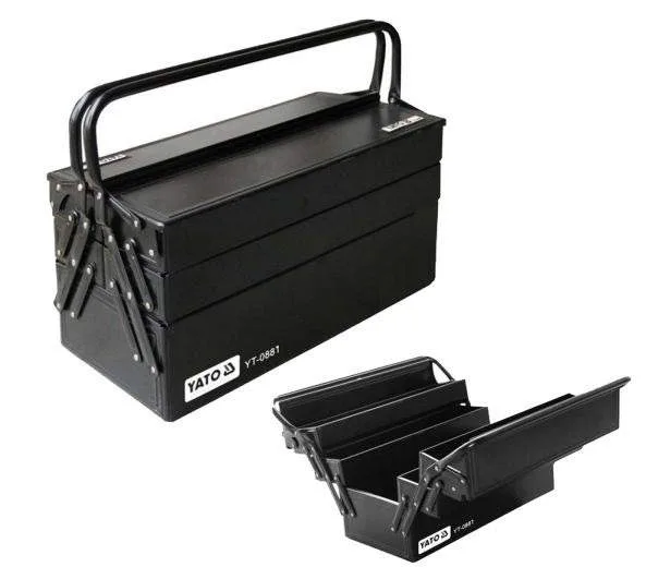 YATO YT-0881 495X200X290MM HEAVY DUTY CANTILEVER TOOL BOX