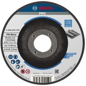 BOSCH 2608603159 115×2.5STANDARD METAL CUTTING DISC