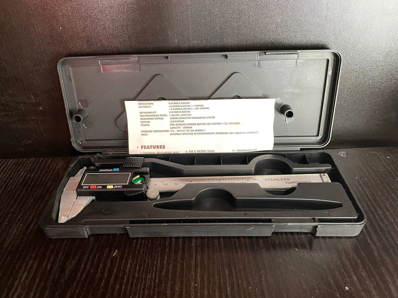 0-150MM/6″ VERNIER CALIPER