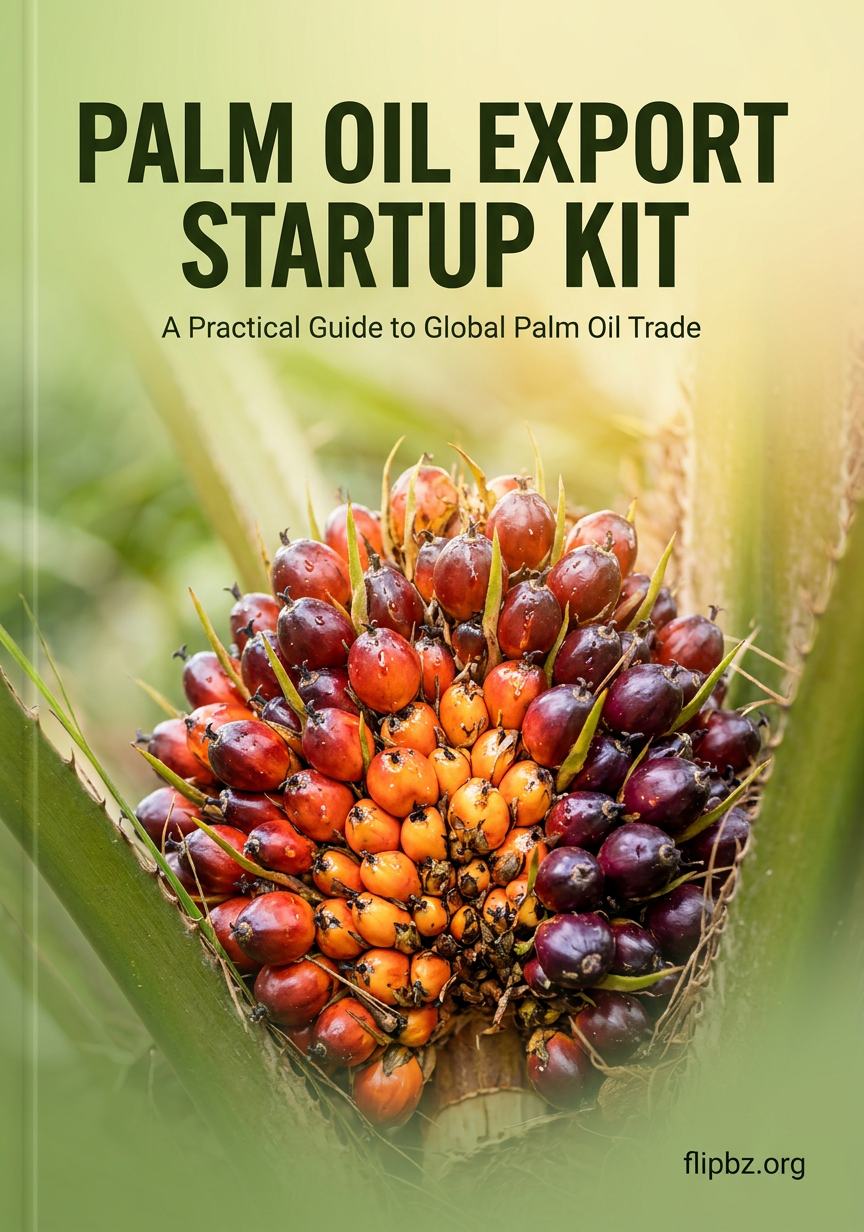 PALM OIL EXPORT STARTUP KIT