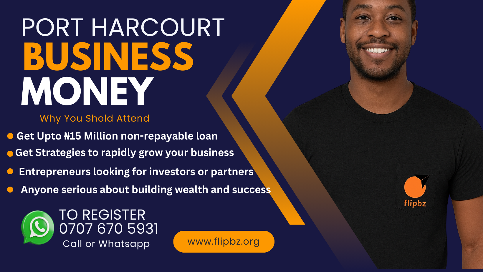 Business Money Event Banner
