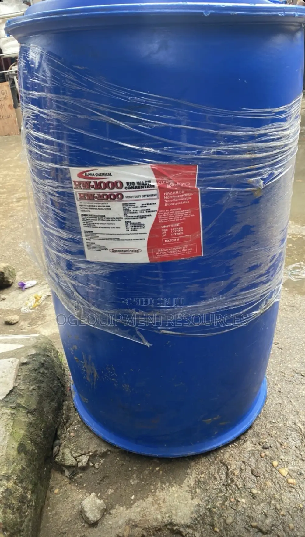 Rig Wash Concentrate